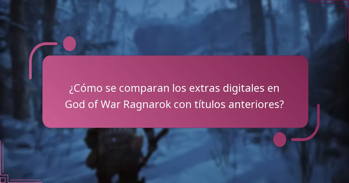 ¿Dónde puedo comprar extras digitales para God of War Ragnarok?