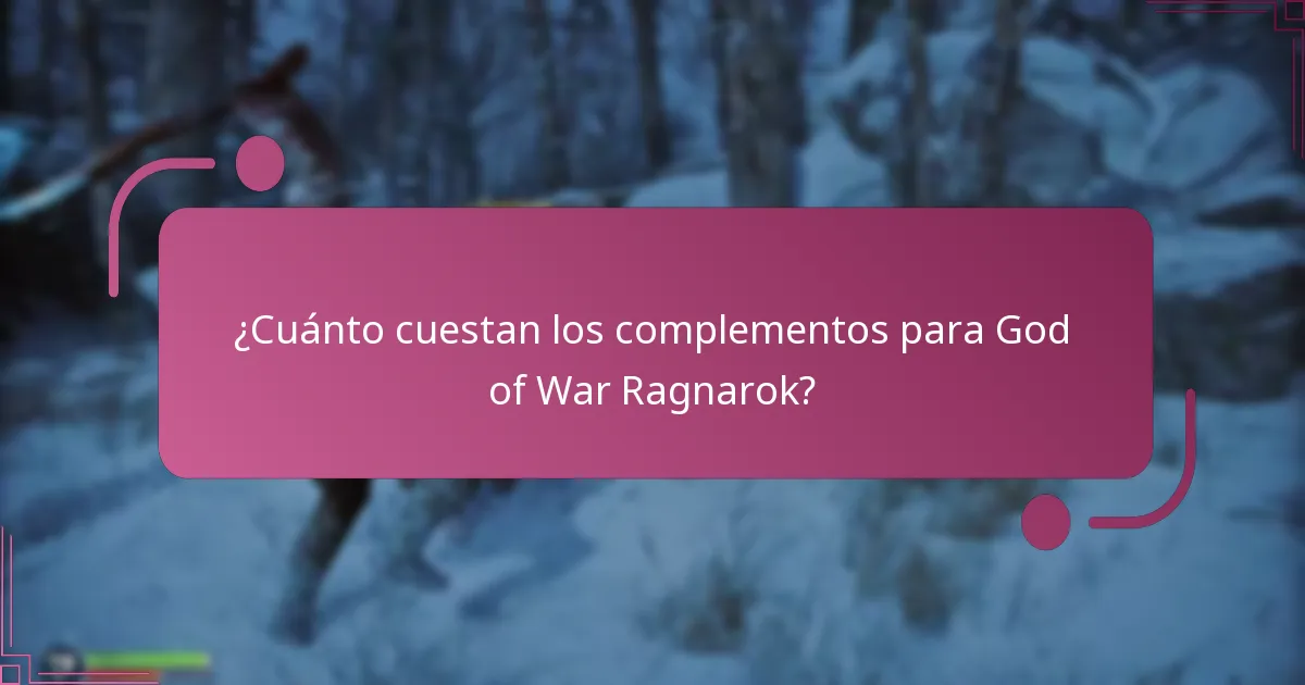 ¿Dónde puedo comprar contenido adicional para God of War Ragnarok?