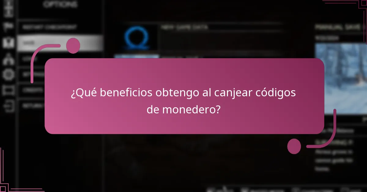 ¿Qué pasos de solución de problemas debo seguir si mi código de monedero no funciona?
